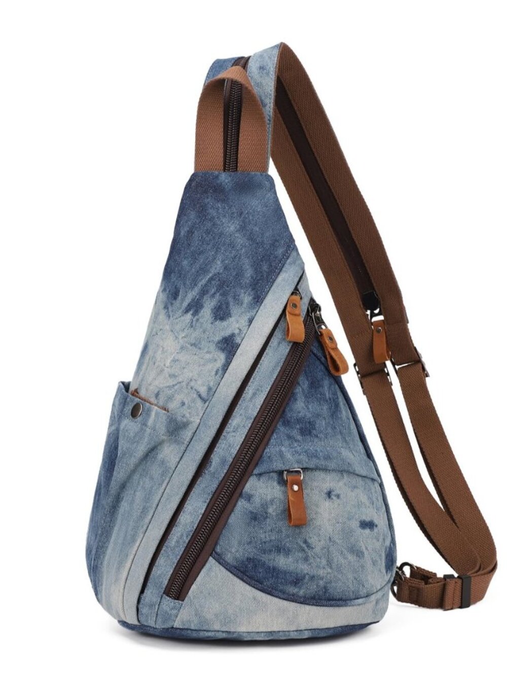 KL928 Canvas Sling Bag - Small Crossbody Backpack Shoulder Casual Daypack